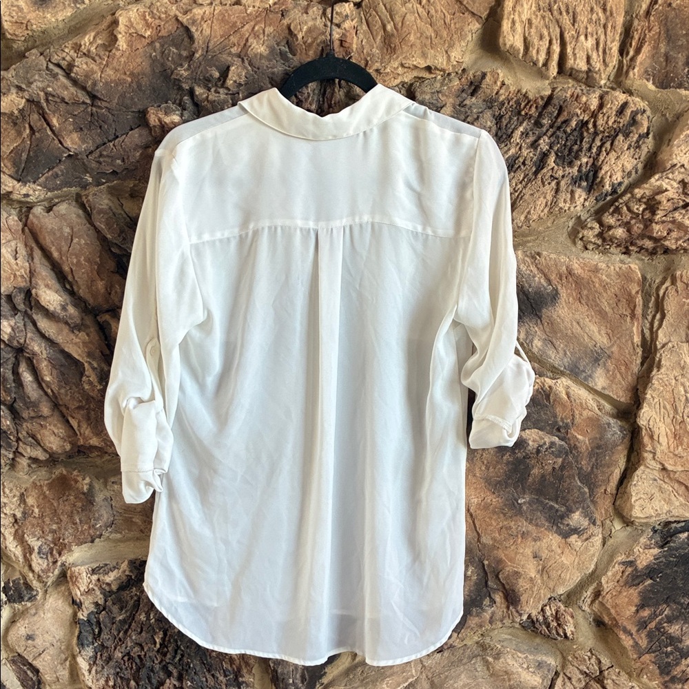 Classic White Button-Down Shirt - Picture 6 of 7